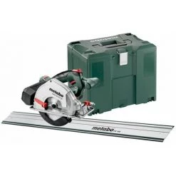 METABO® Metabo Akku-Metall-Handkreissäge MKS 18 LTX 58 FS Set, + Führungsschiene FS 160 , MetaLoc, Ohne Akku Und Ladegerät - 691114000