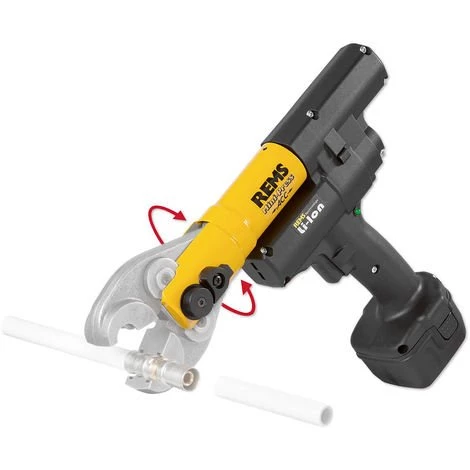 REMS Radial-Pressmaschine Mini-Press ACC + Kunststoff-Systemkoffer + 4 Stk. Presszangen Mini TH 16, 20, 26, 32 + 2. Akku 14,4 V - 5,0 Ah 5 REMS Radial-Pressmaschine Mini-Press ACC + Kunststoff-Systemkoffer + 4 Stk. Presszangen Mini TH 16, 20, 26, 32 + 2. Akku 14,4 V - 5,0 Ah – Bild 3