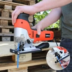 YATO Stichsäge 750 Watt Mit Schnellklemmsystem Pendelhub-Stichsäge Pendelhub-Säge Elektrosäge -Elektrosägen Verkäufe 2022 13965602 3