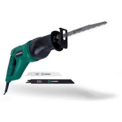 VONROC Säbelsäge - 900 W - Drehbarer Griff - Aufbewahrungstasche Und 3 Sägeblätter Für Holz Und Metall