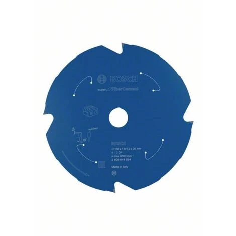 BOSCH Kreissägeblatt Expert For Fibre Cement, 160 x 1,8/1,2 x 20, 4 Zähne 3 BOSCH Kreissägeblatt Expert For Fibre Cement, 160 x 1,8/1,2 x 20, 4 Zähne