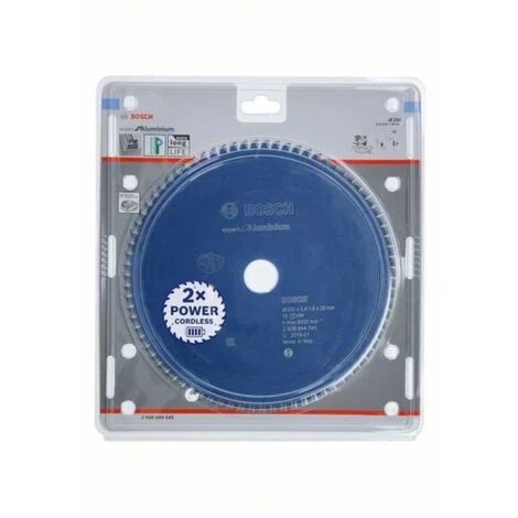 BOSCH Kreissägeblatt Expert For Aluminium Für Akkusägen,216 x 2/1,4 x 30, 66 Zähne 4 BOSCH Kreissägeblatt Expert For Aluminium Für Akkusägen,216 x 2/1,4 x 30, 66 Zähne – Bild 2