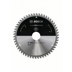 BOSCH Kreissägeblatt Standard For Aluminium, 165x1.8/1.3x30, 54 Zähne