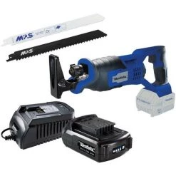 Westfalia Säbelsäge ASSG18 18 V Li - Ion Inkl. Akku 2,0 Ah Und Ladegerät