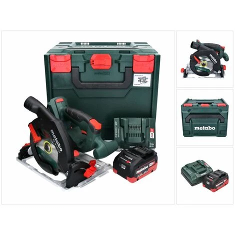 METABO® Metabo KS 18 LTX 57 Akku Handkreissäge 18 V 165 Mm + 1x Akku 8,0 Ah + Ladegerät + MetaBOX 3 METABO® Metabo KS 18 LTX 57 Akku Handkreissäge 18 V 165 Mm + 1x Akku 8,0 Ah + Ladegerät + MetaBOX