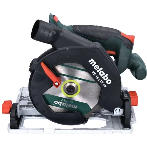 METABO® Metabo KS 18 LTX 57 Akku Handkreissäge 18 V 165 Mm + 1x Akku 5,5 Ah + Ladegerät + MetaBOX 5 METABO® Metabo KS 18 LTX 57 Akku Handkreissäge 18 V 165 Mm + 1x Akku 5,5 Ah + Ladegerät + MetaBOX – Bild 3