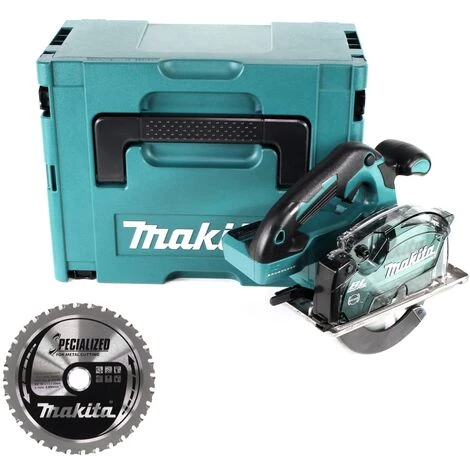 Makita DCS 553 ZJ Akku Metallhandkreissäge 18V 150 Mm Brushless + 2x Sägeblatt Für Metall + Makpac - Ohne Akku, Ohne Ladegerät 4 Makita DCS 553 ZJ Akku Metallhandkreissäge 18V 150 Mm Brushless + 2x Sägeblatt Für Metall + Makpac - Ohne Akku, Ohne Ladegerät – Bild 2