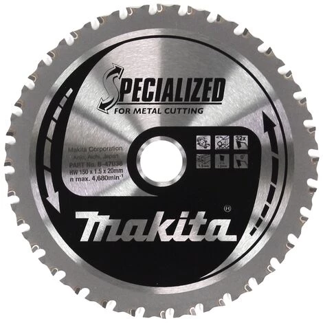 Makita DCS 553 ZJ Akku Metallhandkreissäge 18V 150 Mm Brushless + 2x Sägeblatt Für Metall + Makpac - Ohne Akku, Ohne Ladegerät 7 Makita DCS 553 ZJ Akku Metallhandkreissäge 18V 150 Mm Brushless + 2x Sägeblatt Für Metall + Makpac - Ohne Akku, Ohne Ladegerät – Bild 5