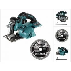 Makita DCS 553 Z Akku Metallhandkreissäge 18V 150 Mm Brushless + 2x Sägeblatt Für Metall - Ohne Akku, Ohne Ladegerät
