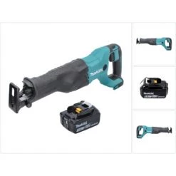 Makita DJR 186 T1 Akku Reciprosäge Säbelsäge 18 V + 1x Akku 5,0 Ah - Ohne Ladegerät