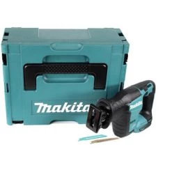 Makita DJR 188 ZJ Akku Reciprosäge 18 V Brushless Säbelsäge Solo Im Makpac - Ohne Akku, Ohne Ladegerät