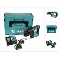 Makita DJR 188 RTJ Akku Reciprosäge 18 V Brushless Säbelsäge Im Makpac + 2x 5,0 Ah Akku + Ladegerät -Elektrosägen Verkäufe 2022 19364745 3
