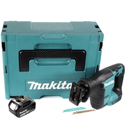 Makita DJR 188 F1J Akku Reciprosäge 18 V Brushless Säbelsäge Im Makpac + 1x Makita 3,0 Ah Akku - Ohne Ladegerät 3 Makita DJR 188 F1J Akku Reciprosäge 18 V Brushless Säbelsäge Im Makpac + 1x Makita 3,0 Ah Akku - Ohne Ladegerät