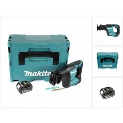 Makita DJR 188 T1J Akku Reciprosäge 18 V Brushless Säbelsäge Im Makpac + 1x 5,0 Ah Akku - Ohne Ladegerät -Elektrosägen Verkäufe 2022 19364985 3