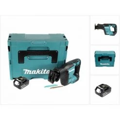 Makita DJR 188 G1J Akku Reciprosäge 18 V Brushless Säbelsäge Im Makpac + 1x 6,0 Ah Akku - Ohne Ladegerät -Elektrosägen Verkäufe 2022 19364986 3