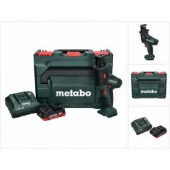 Metabo SSE 18 LTX Compact Akku Säbelsäge Reciprosäge 18 V + 1x Akku 4,0 Ah + Ladegerät + MetaBOX
