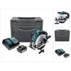 Makita DSS 611 ST1X Akku Handkreissäge 18 V 165 Mm + 1x Akku 5,0 Ah + Ladegerät + Makbox -Elektrosägen Verkäufe 2022 19365527 1