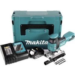 Makita DJV 181 RT1J Akku Pendelhubstichsäge 18V Brushless + 1x Akku 5,0Ah + Ladegerät + Makpac -Elektrosägen Verkäufe 2022 19378636 3