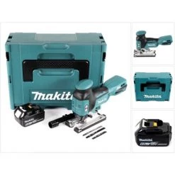 Makita DJV 181 G1J Akku Pendelhubstichsäge 18V Brushless + 1x Akku 6,0Ah + Makpac - Ohne Ladegerät 11 Makita DJV 181 G1J Akku Pendelhubstichsäge 18V Brushless + 1x Akku 6,0Ah + Makpac - Ohne Ladegerät -Elektrosägen Verkäufe 2022 19378660 5