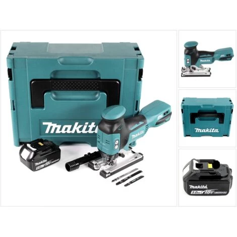 Makita DJV 181 T1J Akku Pendelhubstichsäge 18V Brushless + 1x Akku 5,0Ah + Makpac - Ohne Ladegerät 7 Makita DJV 181 T1J Akku Pendelhubstichsäge 18V Brushless + 1x Akku 5,0Ah + Makpac - Ohne Ladegerät – Bild 5