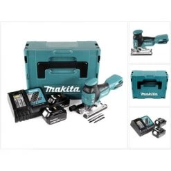 Makita DJV 181 RGJ Akku Pendelhubstichsäge 18V Brushless + 2x Akku 6,0Ah + Ladegerät + Makpac -Elektrosägen Verkäufe 2022 19379295 5