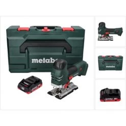 METABO® Metabo STA 18 LTX 140 Akku Stichsäge 18 V + 1x Akku 4,0 Ah + MetaBOX - Ohne Ladegerät
