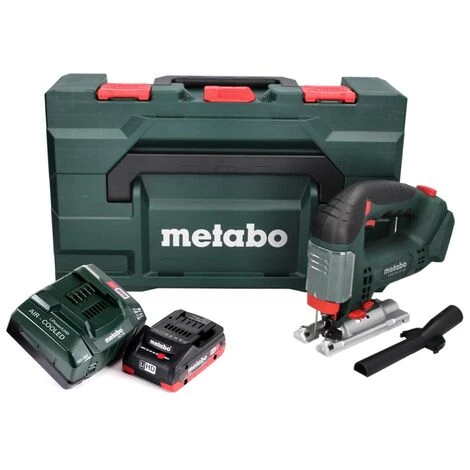 METABO® Metabo STAB 18 LTX 100 Akku Stichsäge 18 V + 1x LiHD Akku 4,0 Ah + Ladegerät + MetaBOX 5 METABO® Metabo STAB 18 LTX 100 Akku Stichsäge 18 V + 1x LiHD Akku 4,0 Ah + Ladegerät + MetaBOX – Bild 3