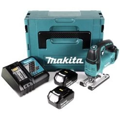 Makita DJV 182 RFJ Akku Pendelhubstichsäge 18V Brushless + 2x Akku 3,0Ah + Ladegerät + Makpac -Elektrosägen Verkäufe 2022 19474512 2