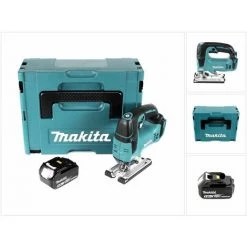 Makita DJV 182 T1J Akku Pendelhubstichsäge 18V Brushless + 1x Akku 5,0Ah + Makpac - Ohne Ladegerät