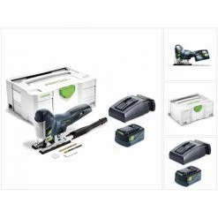 Festool Akku-Pendelstichsäge PSC 420 Li 5,2 EBI-Plus CARVEX 18 V Im Systainer + 1 X 5,2 Ah Akku + Ladegerät ( 575683 )