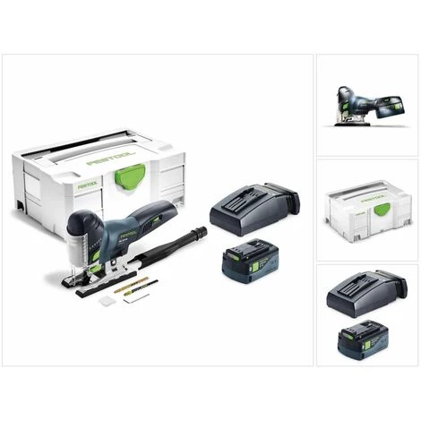 Festool Akku-Pendelstichsäge PSC 420 Li 5,2 EBI-Plus CARVEX 18 V Im Systainer + 1 X 5,2 Ah Akku + Ladegerät ( 575683 ) 3 Festool Akku-Pendelstichsäge PSC 420 Li 5,2 EBI-Plus CARVEX 18 V Im Systainer + 1 X 5,2 Ah Akku + Ladegerät ( 575683 )