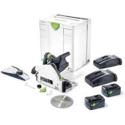 Festool TSC 55 Li 5,2 REBI-Plus/XL-SCA Akku Tauchsäge 36V ( 2x18V) ( 575689 ) 160 Mm Brushless+ 2x Akku 5,2Ah + 2x Ladegerät + Systainer -Elektrosägen Verkäufe 2022 19498598 2