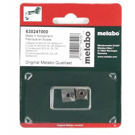 METABO® Metabo Wendemesser Für SCV 18 LTX BL 1.6 Akku Blechschere 2 Stück ( 630241000 ) 6 METABO® Metabo Wendemesser Für SCV 18 LTX BL 1.6 Akku Blechschere 2 Stück ( 630241000 ) – Bild 4