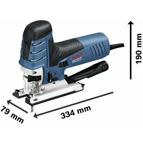 Bosch Professional Stichsäge GST 150 CE Pendelhubstichsäge Inkl Koffer + Zubehör 6 Bosch Professional Stichsäge GST 150 CE Pendelhubstichsäge Inkl Koffer + Zubehör – Bild 4