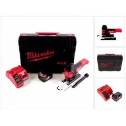 .MILWAUKEE. Milwaukee M18 FBJS-401X Akku Stichsäge 18 V Brushless + 1x Akku 4,0 Ah + Ladegerät + HD-Box -Elektrosägen Verkäufe 2022 21610803 5
