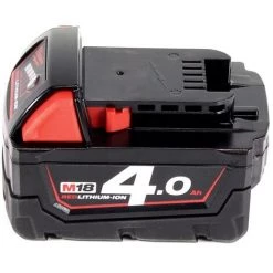 .MILWAUKEE. Milwaukee M18 FBJS-401 Akku Stichsäge 18 V Brushless + 1x Akku 4,0 Ah + HD-Box - Ohne Ladegerät