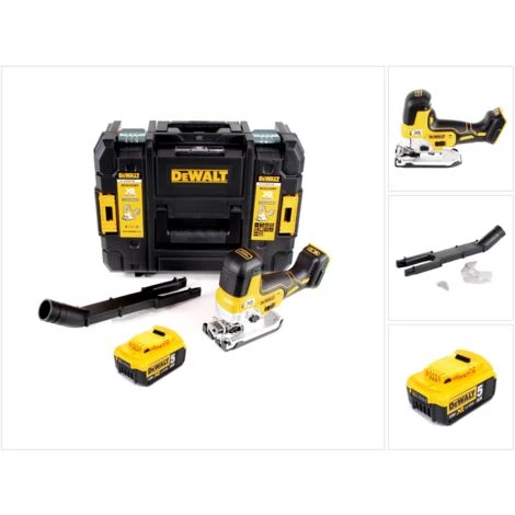 DeWalt DCS 335 NT Akku Stichsäge 18V + 1x Akku 5,0 Ah In TSTAK - Ohne Ladegerät 4 DeWalt DCS 335 NT Akku Stichsäge 18V + 1x Akku 5,0 Ah In TSTAK - Ohne Ladegerät – Bild 2