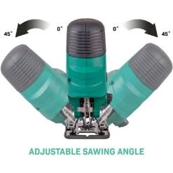 VONROC Stichsäge 550W - Ergonomischer T-Griff - 4 Pendelpositionen - Inkl. 5 Sägeblätter 9 VONROC Stichsäge 550W - Ergonomischer T-Griff - 4 Pendelpositionen - Inkl. 5 Sägeblätter -Elektrosägen Verkäufe 2022 23814328 3