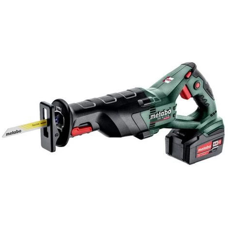 METABO Akku-Säbelsäge SSE 18 LTX BL (602267650); Kunststoffkoffer; 18V 2x5.2Ah Li-Ion + ASC 55 4 METABO Akku-Säbelsäge SSE 18 LTX BL (602267650); Kunststoffkoffer; 18V 2x5.2Ah Li-Ion + ASC 55 – Bild 2