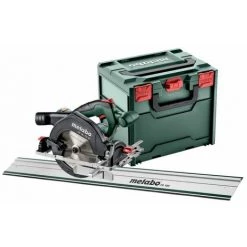 METABO Akku-Handkreissäge KS 18 LTX 57 FS Set (691065000); Mit Führungsschiene FS 160; MetaLoc