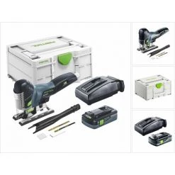 Festool CARVEX PSC 420 HPC 4,0 EBI-Plus Akku Pendelstichsäge 18 V ( 576525 ) 120 Mm Brushless + 1x Akku 4,0 Ah + Ladegerät + Systainer -Elektrosägen Verkäufe 2022 24397766 3