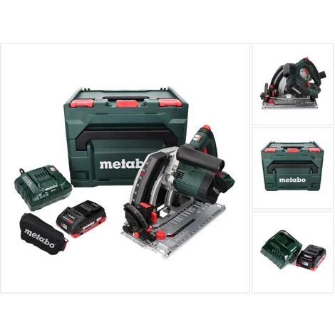 Metabo KT 18 LTX 66 BL Akku Tauchkreissäge 18 V 165 Mm + 1x Akku 4,0 Ah + Ladegerät + MetaBOX 3 Metabo KT 18 LTX 66 BL Akku Tauchkreissäge 18 V 165 Mm + 1x Akku 4,0 Ah + Ladegerät + MetaBOX