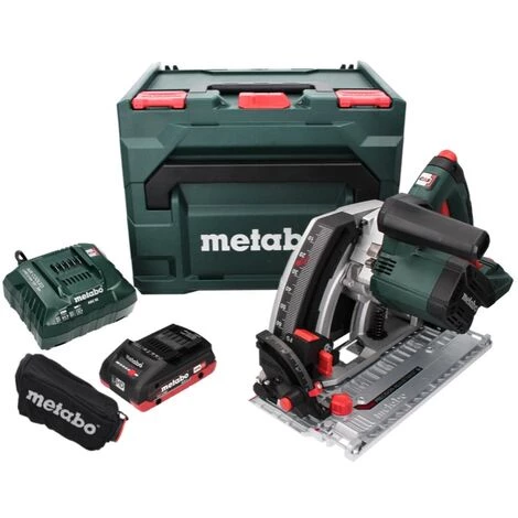 Metabo KT 18 LTX 66 BL Akku Tauchkreissäge 18 V 165 Mm + 1x Akku 4,0 Ah + Ladegerät + MetaBOX 4 Metabo KT 18 LTX 66 BL Akku Tauchkreissäge 18 V 165 Mm + 1x Akku 4,0 Ah + Ladegerät + MetaBOX – Bild 2