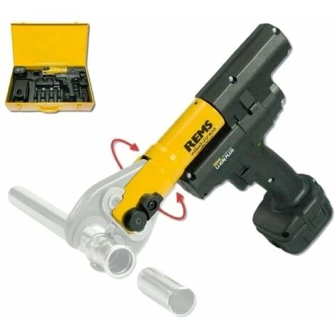 REMS Mini Press ACC Li-Ion + Stahlblechkasten 3 REMS Mini Press ACC Li-Ion + Stahlblechkasten