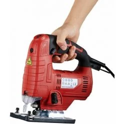 AREBOS Professionelle Stichsäge 710 W Schnitttiefe In Holz: 80 Mm 1x Sägeblatt - Rot -Elektrosägen Verkäufe 2022 26111222 3