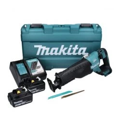 Makita DJR 187 RGK Akku Reciprosäge 18 V Brushless + 2x Akku 6,0 Ah + Ladegerät + Koffer -Elektrosägen Verkäufe 2022 26251942 4