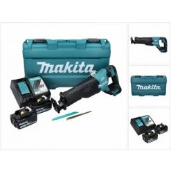 Makita DJR 187 RFK Akku Reciprosäge 18 V Brushless + 2x Akku 3,0 Ah + Ladegerät + Koffer -Elektrosägen Verkäufe 2022 26286274 5