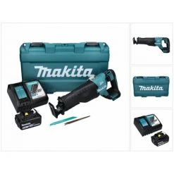 Makita DJR 187 RT1K Akku Reciprosäge 18 V Brushless + 1x Akku 5,0 Ah + Ladegerät + Koffer 11 Makita DJR 187 RT1K Akku Reciprosäge 18 V Brushless + 1x Akku 5,0 Ah + Ladegerät + Koffer -Elektrosägen Verkäufe 2022 26286278 5