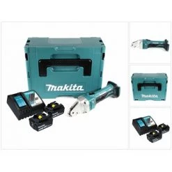 Makita DJS 161 RGJ Akku Blechschere 18 V 1,6 Mm + 2x Akku 6,0 Ah + Ladegerät + Makpac -Elektrosägen Verkäufe 2022 27290621 3