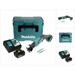 Makita DJR 183 RG1J Akku Reciprosäge 18 V + 1x Akku 6,0 Ah + Ladegerät + Makpac -Elektrosägen Verkäufe 2022 27395658 3